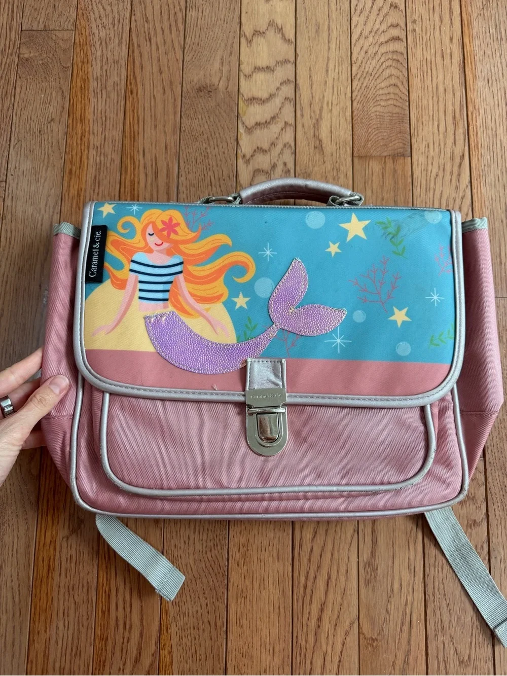 Caramel & Cie Girls Mermaid Print Backpack